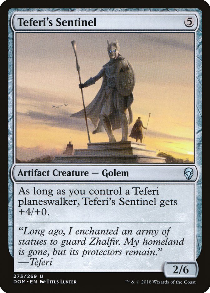 Teferi's Sentinel [Dominaria] | L.A. Mood Comics and Games