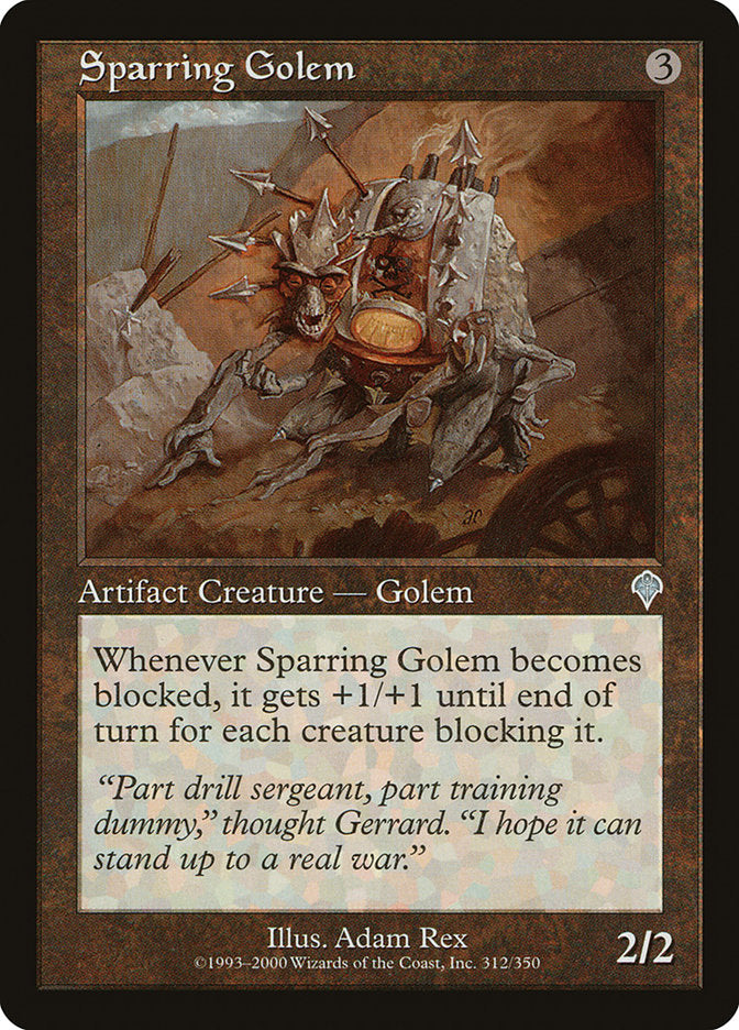 Sparring Golem [Invasion] | L.A. Mood Comics and Games