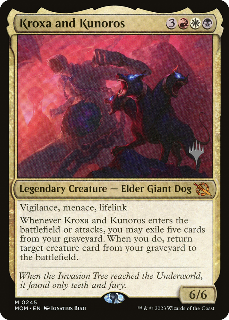 Kroxa and Kunoros (Promo Pack) [March of the Machine Promos] | L.A. Mood Comics and Games