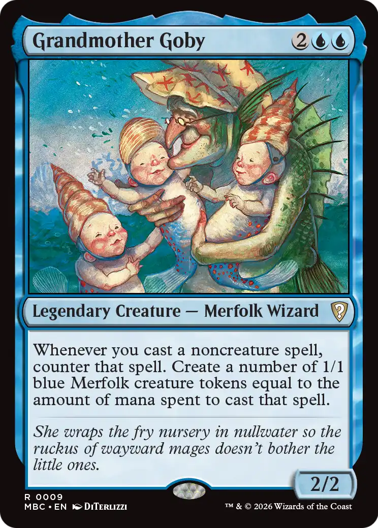 Grandmother Goby [Mystery Booster: Commander Edition] | L.A. Mood Comics and Games