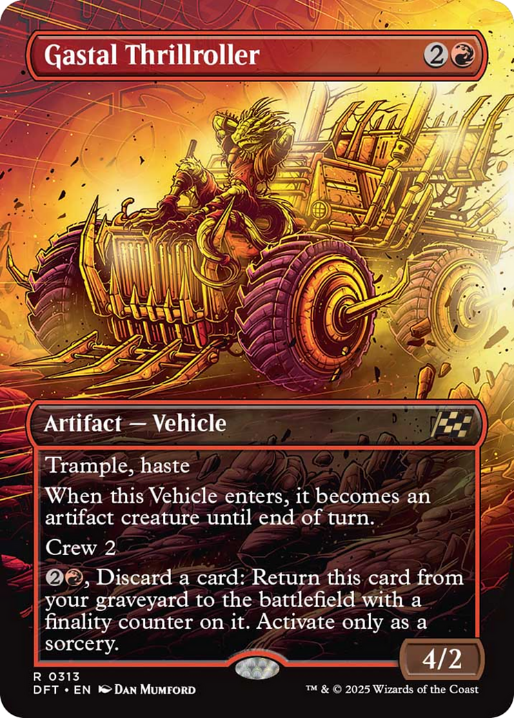 Gastal Thrillroller (Borderless) [Aetherdrift] | L.A. Mood Comics and Games