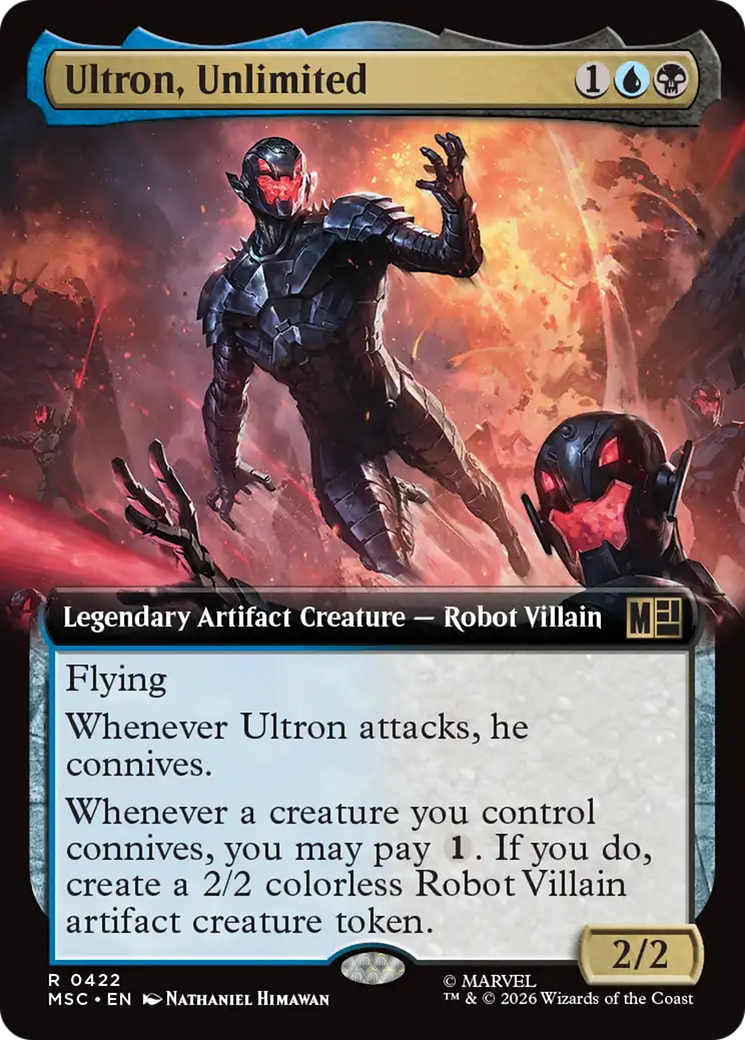 Ultron, Unlimited (Extended Art) [Marvel Super Heroes Commander] | L.A. Mood Comics and Games