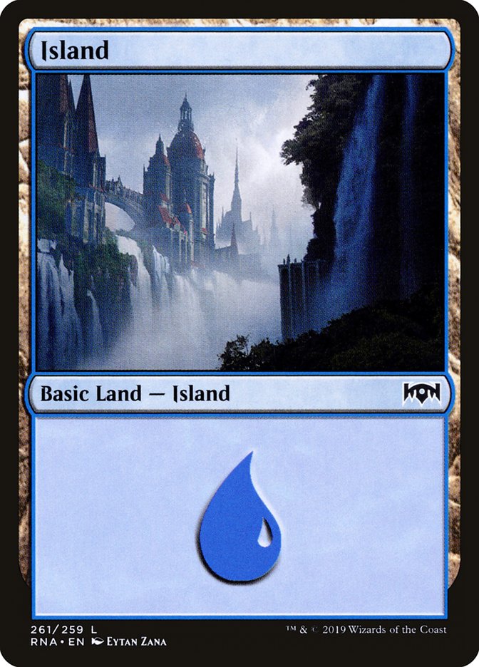Island (261) [Ravnica Allegiance] | L.A. Mood Comics and Games
