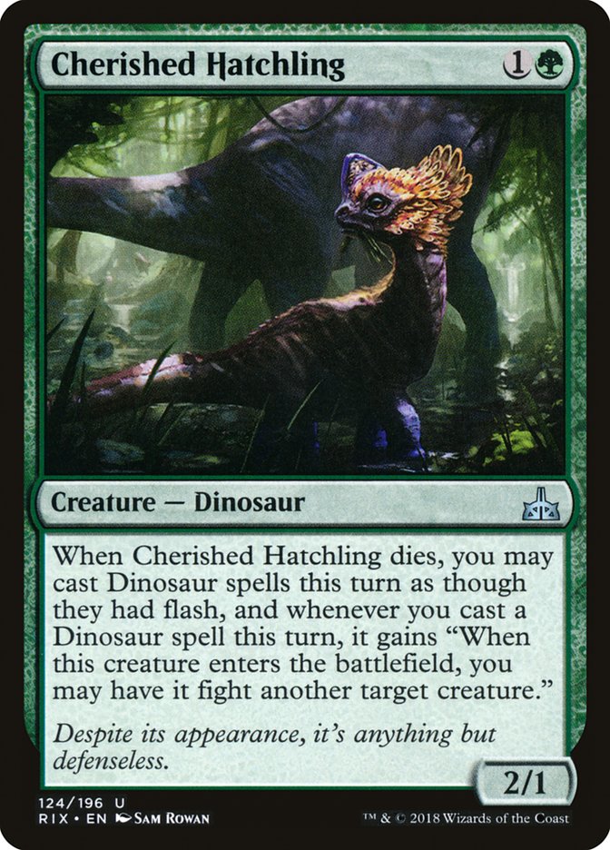 Cherished Hatchling [Rivals of Ixalan] | L.A. Mood Comics and Games
