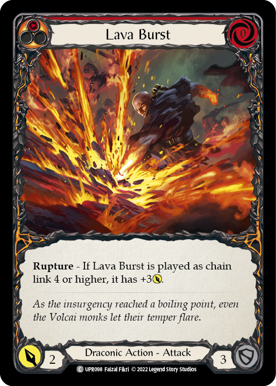 Lava Burst [UPR098] (Uprising) | L.A. Mood Comics and Games