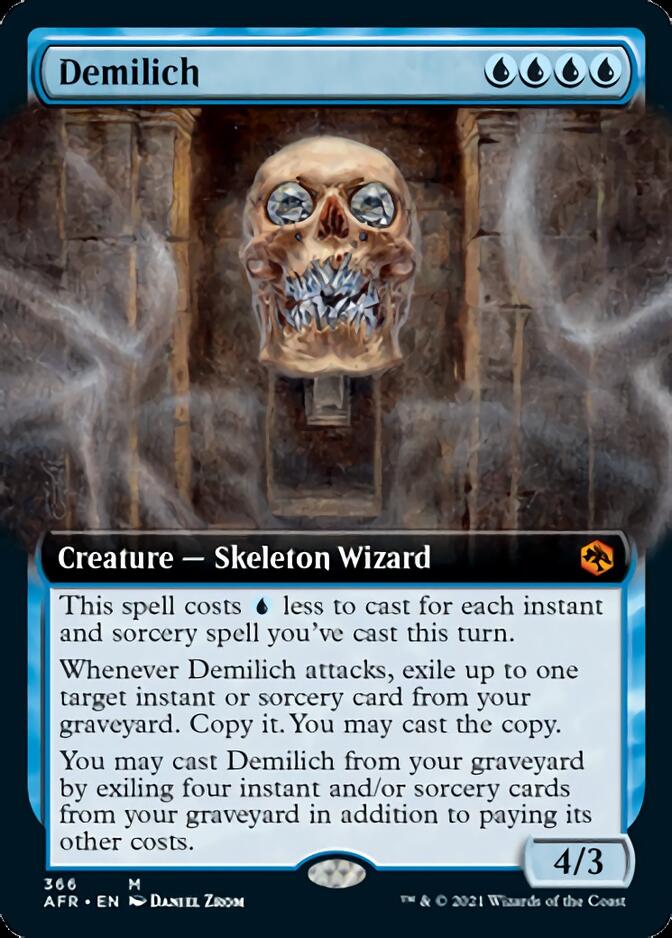 Demilich (Extended Art) [Dungeons & Dragons: Adventures in the Forgotten Realms] | L.A. Mood Comics and Games