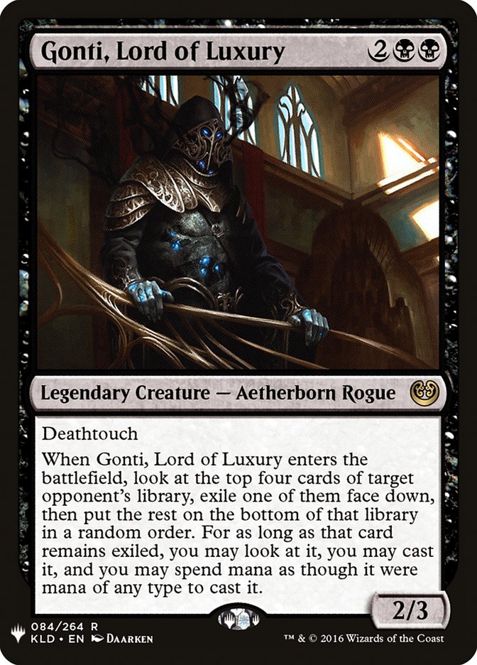 Gonti, Lord of Luxury [Mystery Booster] | L.A. Mood Comics and Games