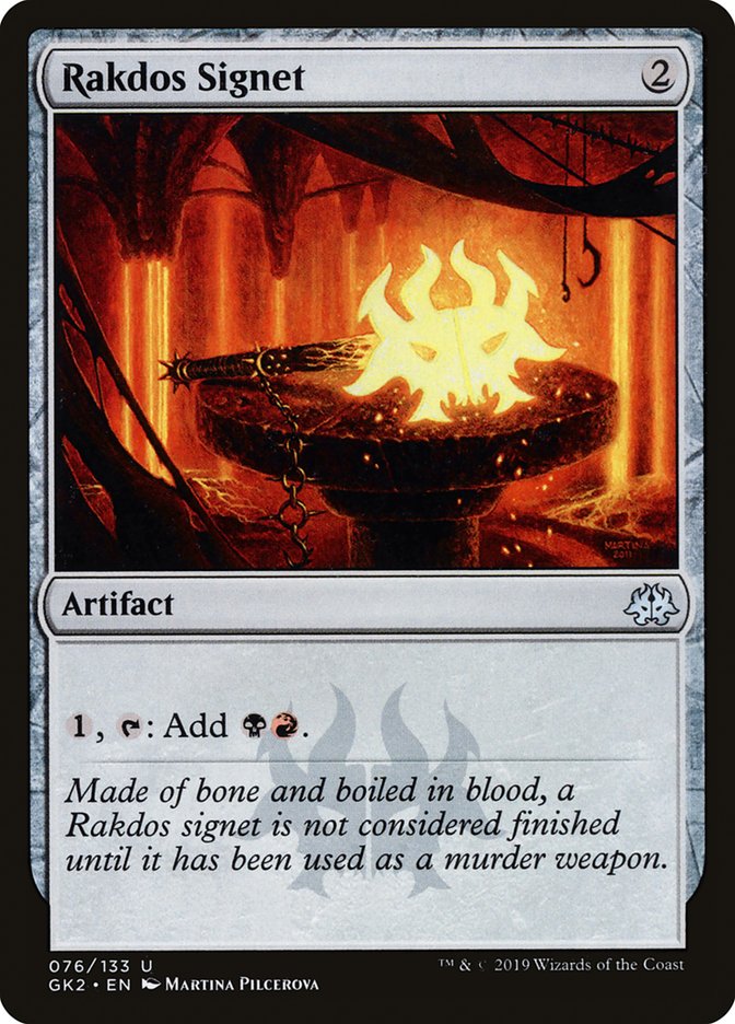Rakdos Signet [Ravnica Allegiance Guild Kit] | L.A. Mood Comics and Games