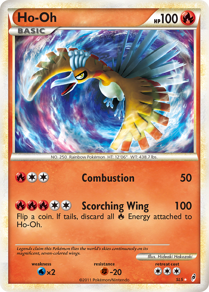 Ho-Oh (SL5) [HeartGold & SoulSilver: Call of Legends] | L.A. Mood Comics and Games
