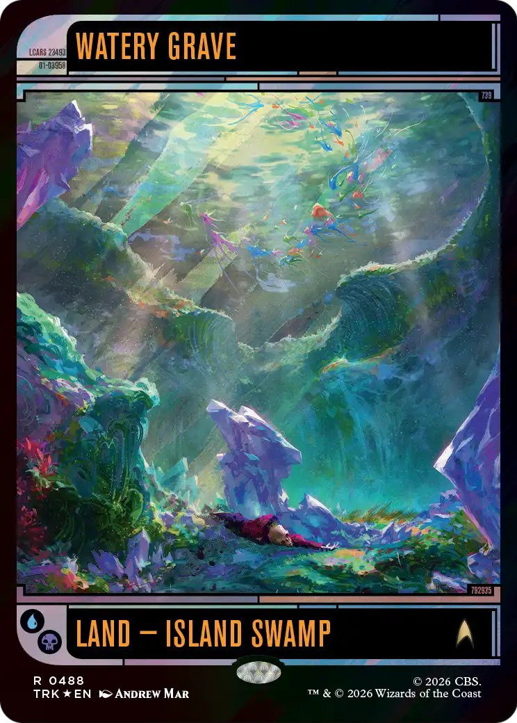 Watery Grave (Surge Foil) [Star Trek] | L.A. Mood Comics and Games