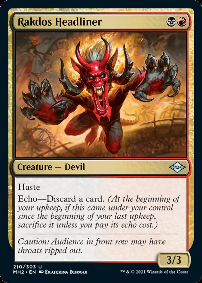 Rakdos Headliner [Modern Horizons 2] | L.A. Mood Comics and Games