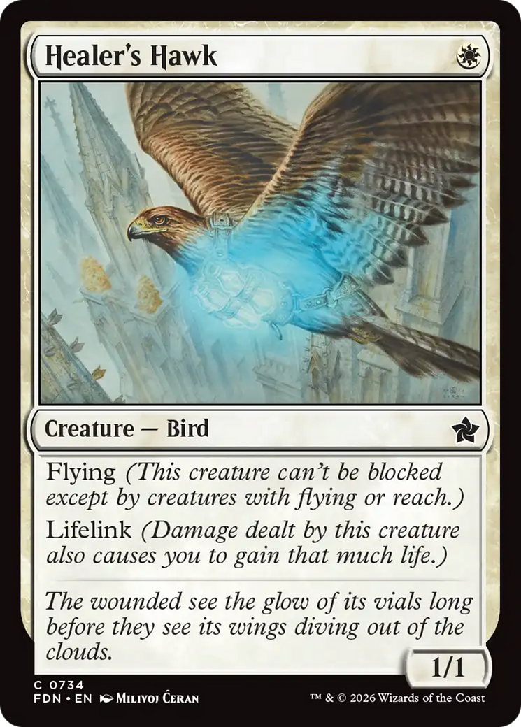 Healer's Hawk (0734) [Foundations] | L.A. Mood Comics and Games