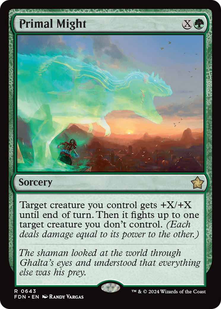 Primal Might [Foundations] | L.A. Mood Comics and Games