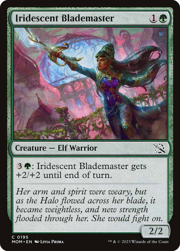 Iridescent Blademaster [March of the Machine] | L.A. Mood Comics and Games