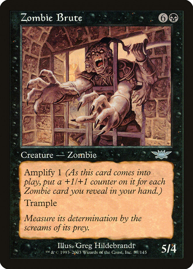 Zombie Brute [Legions] | L.A. Mood Comics and Games