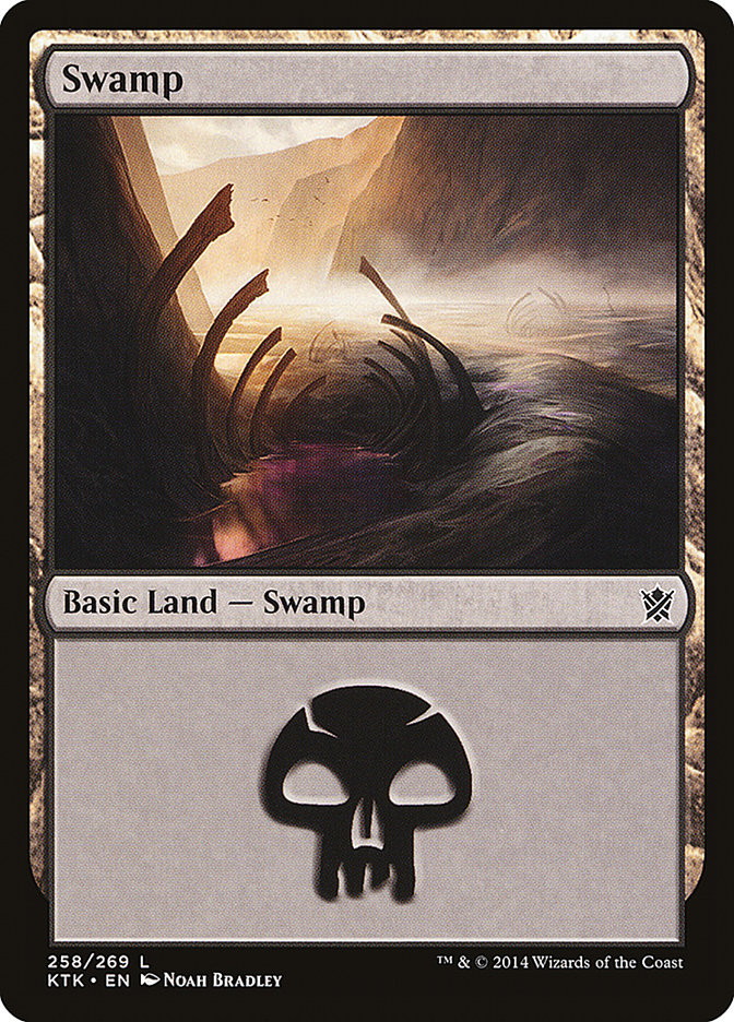 Swamp (258) [Khans of Tarkir] | L.A. Mood Comics and Games