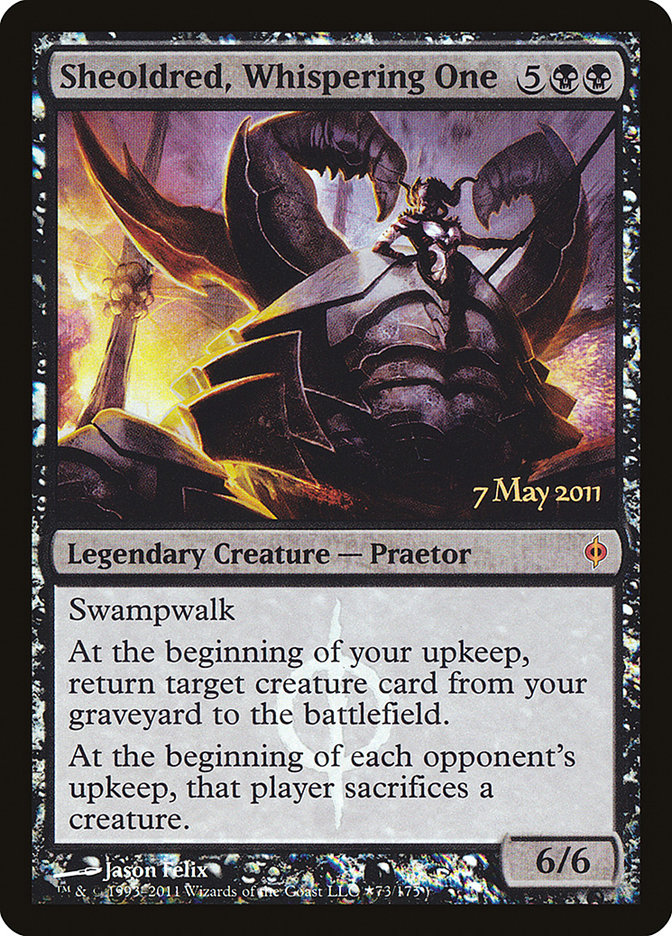 Sheoldred, Whispering One [New Phyrexia Prerelease Promos] | L.A. Mood Comics and Games