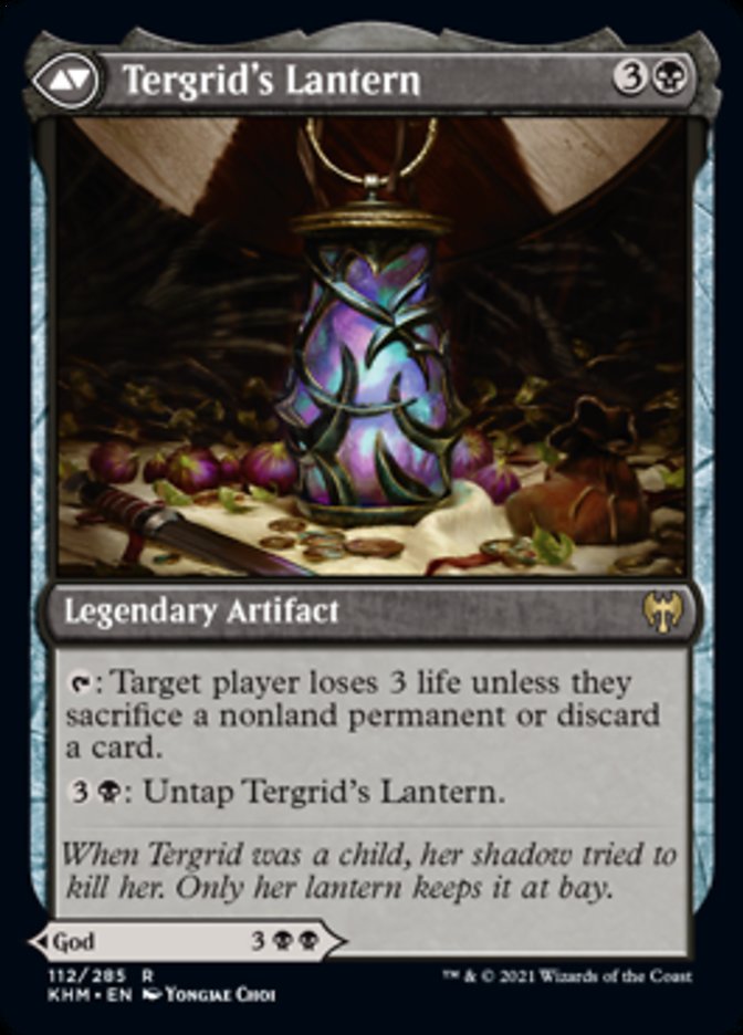 Tergrid, God of Fright // Tergrid's Lantern [Kaldheim] | L.A. Mood Comics and Games