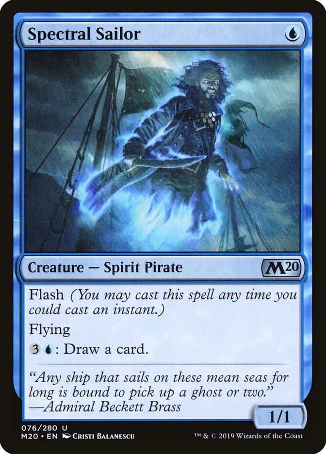Spectral Sailor [Core Set 2020] | L.A. Mood Comics and Games
