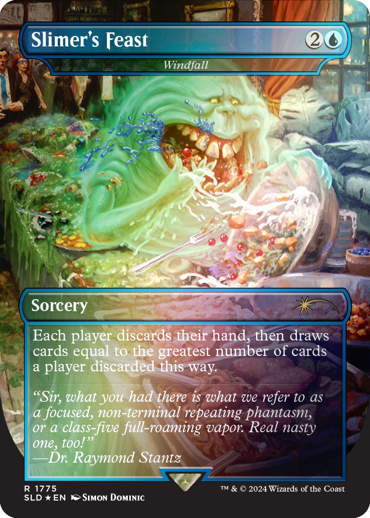 Slimer's Feast - Windfall (Rainbow Foil) [Secret Lair Drop Series] | L.A. Mood Comics and Games