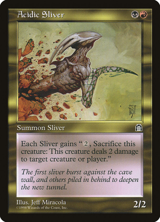 Acidic Sliver [Stronghold] | L.A. Mood Comics and Games