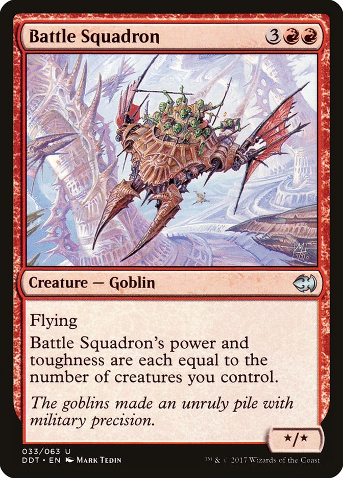 Battle Squadron [Duel Decks: Merfolk vs. Goblins] | L.A. Mood Comics and Games