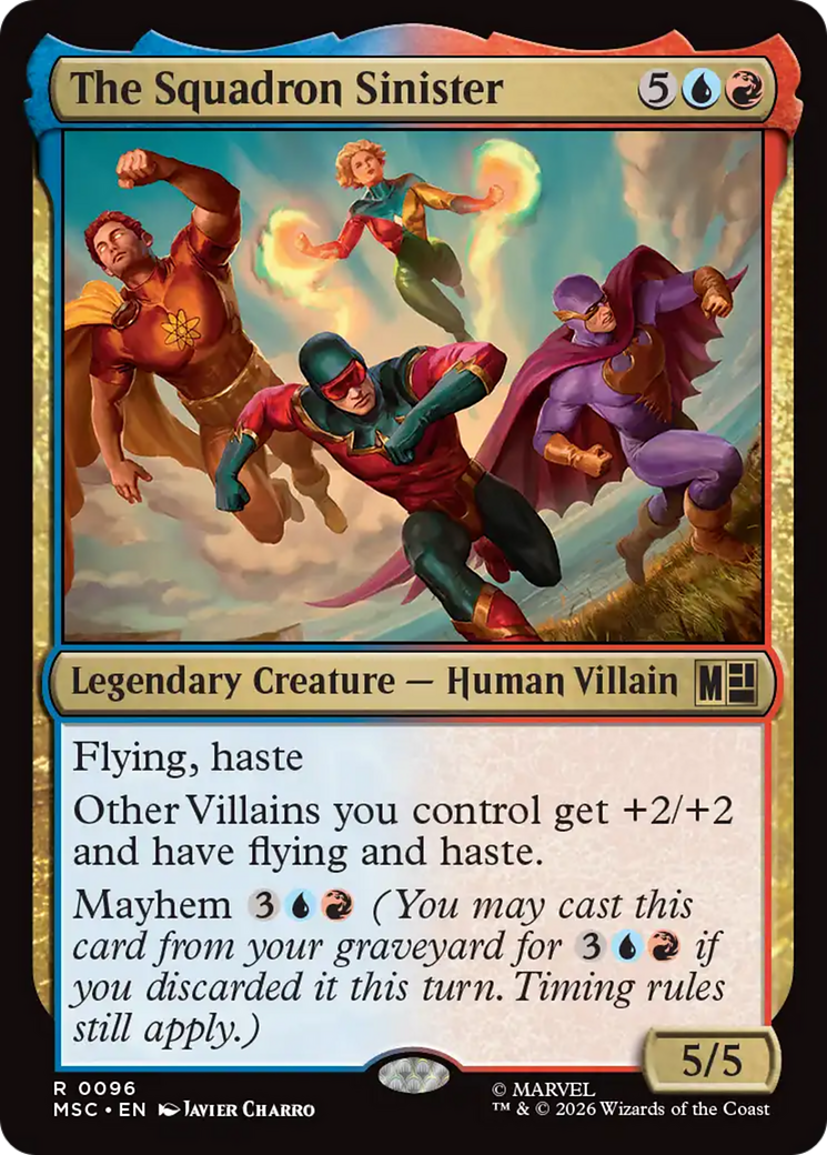 The Squadron Sinister [Marvel Super Heroes Commander] | L.A. Mood Comics and Games