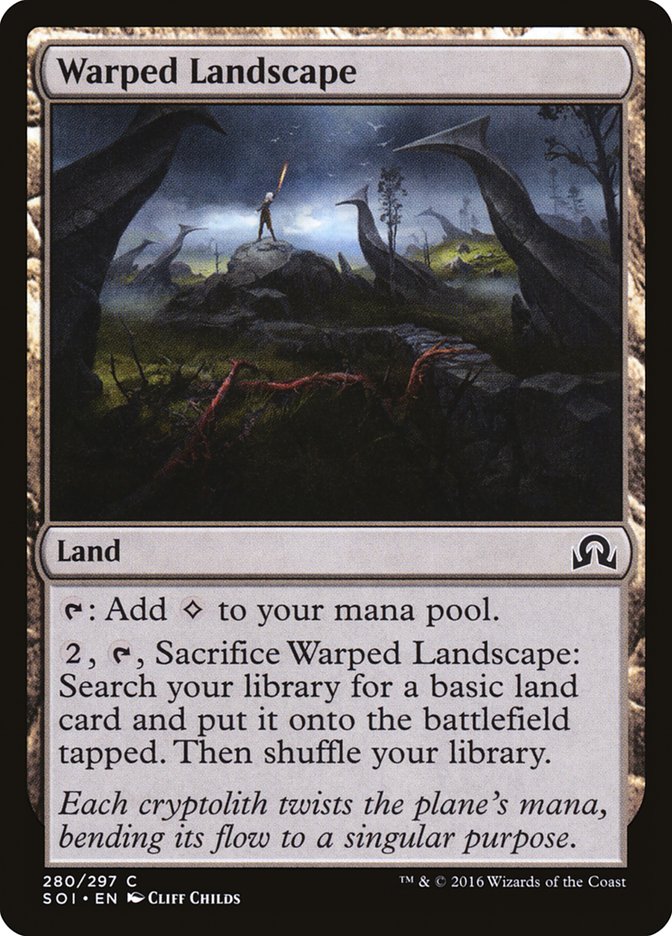 Warped Landscape [Shadows over Innistrad] | L.A. Mood Comics and Games