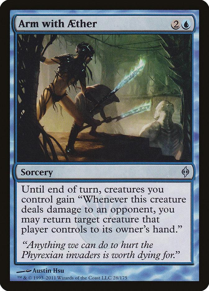 Arm with Aether [New Phyrexia] | L.A. Mood Comics and Games