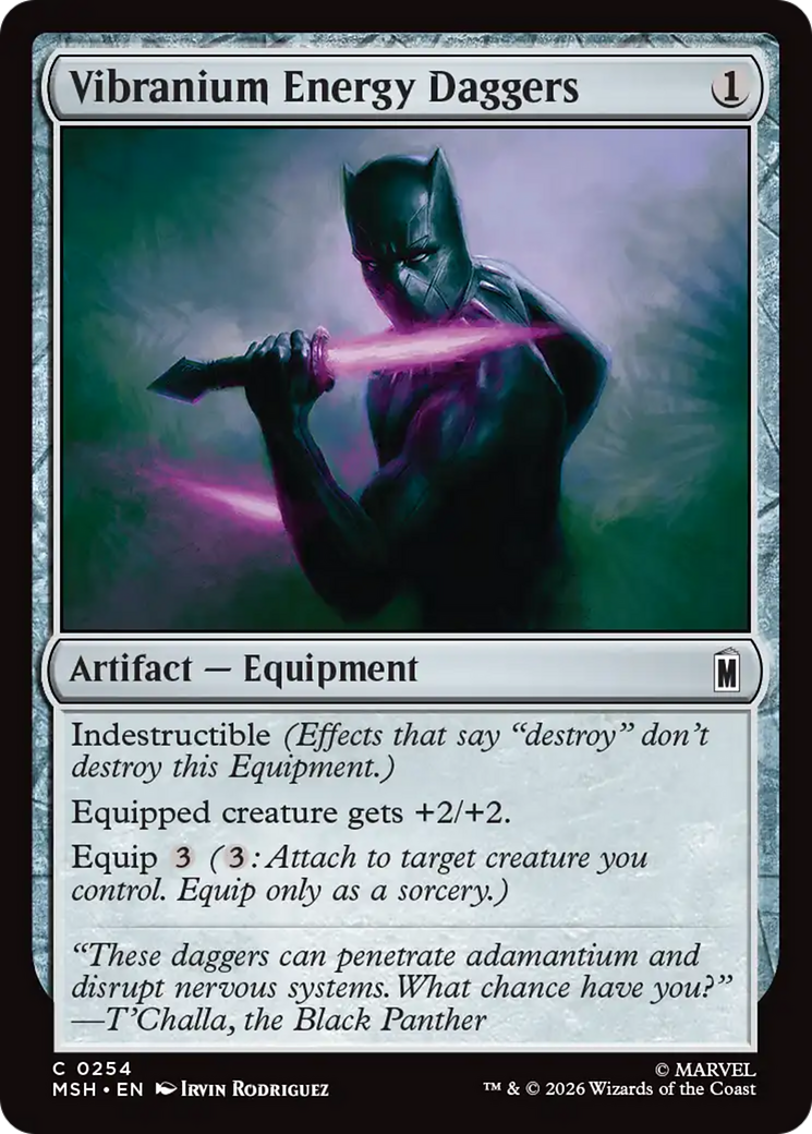 Vibranium Energy Daggers [Marvel Super Heroes] | L.A. Mood Comics and Games