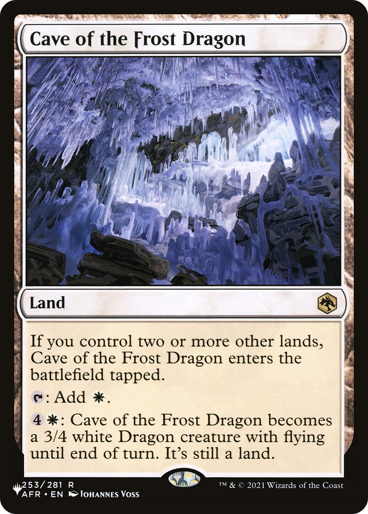 Cave of the Frost Dragon [The List] | L.A. Mood Comics and Games
