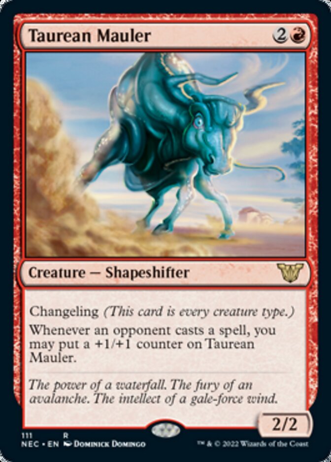 Taurean Mauler [Kamigawa: Neon Dynasty Commander] | L.A. Mood Comics and Games