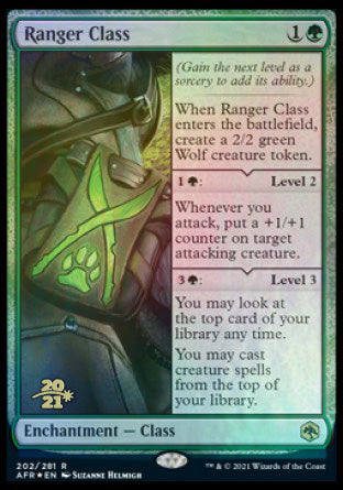 Ranger Class [Dungeons & Dragons: Adventures in the Forgotten Realms Prerelease Promos] | L.A. Mood Comics and Games