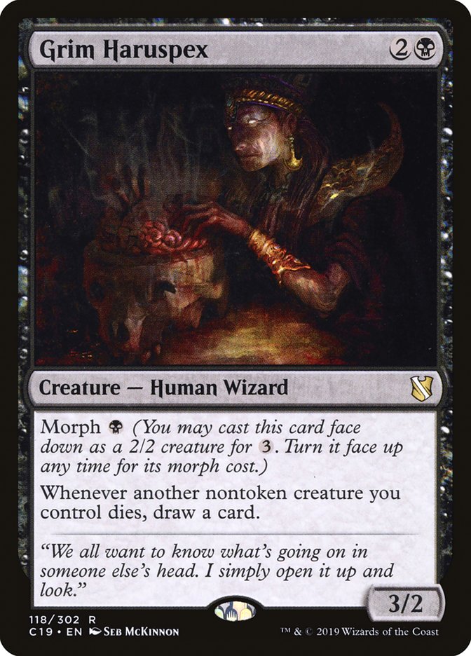 Grim Haruspex [Commander 2019] | L.A. Mood Comics and Games
