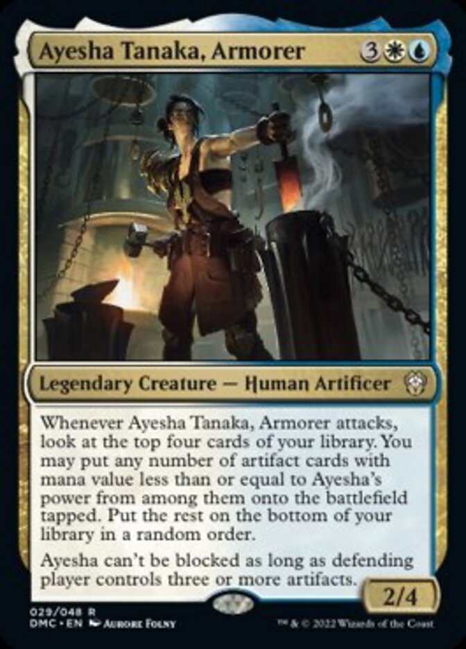 Ayesha Tanaka, Armorer [Dominaria United Commander] | L.A. Mood Comics and Games