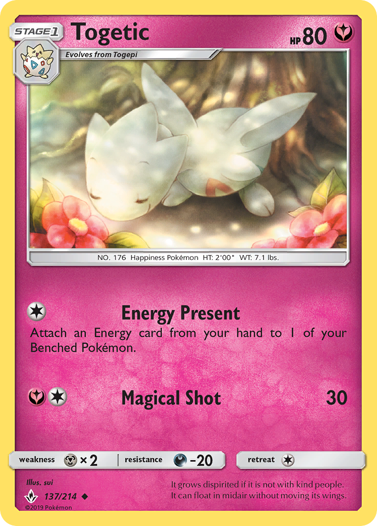 Togetic (137/214) [Sun & Moon: Unbroken Bonds] | L.A. Mood Comics and Games