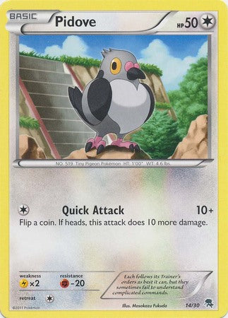 Pidove (14/30) [Black & White: Trainer Kit - Zoroark] | L.A. Mood Comics and Games