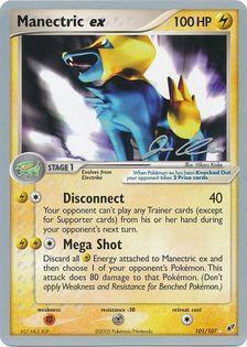 Manectric ex (101/107) (Mewtrick - Jason Klaczynski) [World Championships 2006] | L.A. Mood Comics and Games