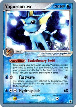 Vaporeon ex (110/113) (Eeveelutions - Jimmy Ballard) [World Championships 2006] | L.A. Mood Comics and Games