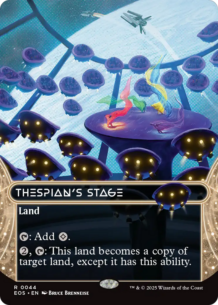 Thespian's Stage (0044) (Borderless) [Edge of Eternities: Stellar Sights] | L.A. Mood Comics and Games