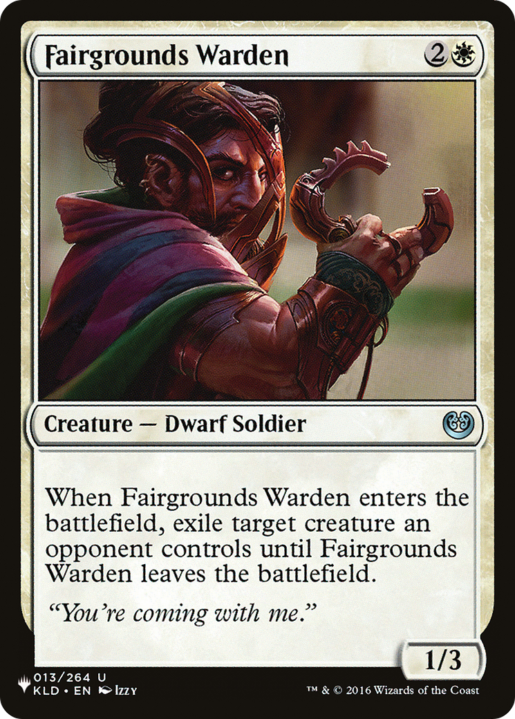 Fairgrounds Warden [The List Reprints] | L.A. Mood Comics and Games