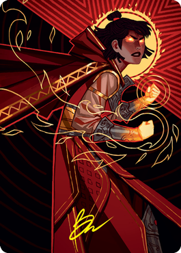 Infuriate Art Card (Gold-Stamped Signature) [Strixhaven: School of Mages Art Series] | L.A. Mood Comics and Games