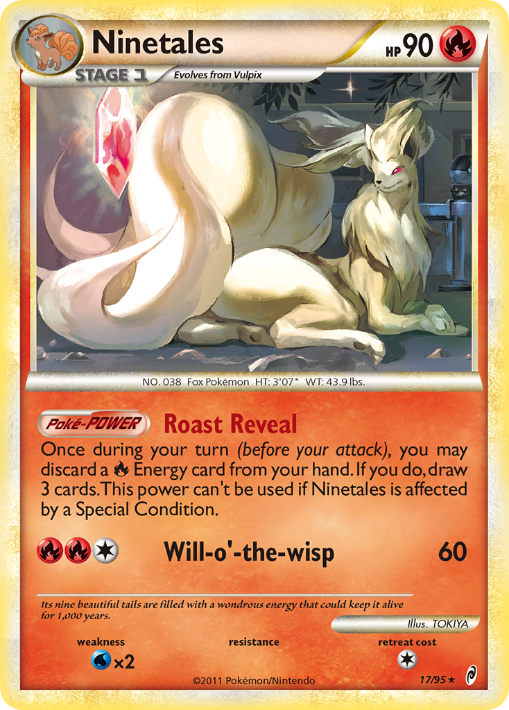 Ninetales (17/95) [HeartGold & SoulSilver: Call of Legends] | L.A. Mood Comics and Games