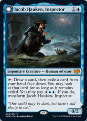 Jacob Hauken, Inspector // Hauken's Insight [Innistrad: Crimson Vow] | L.A. Mood Comics and Games