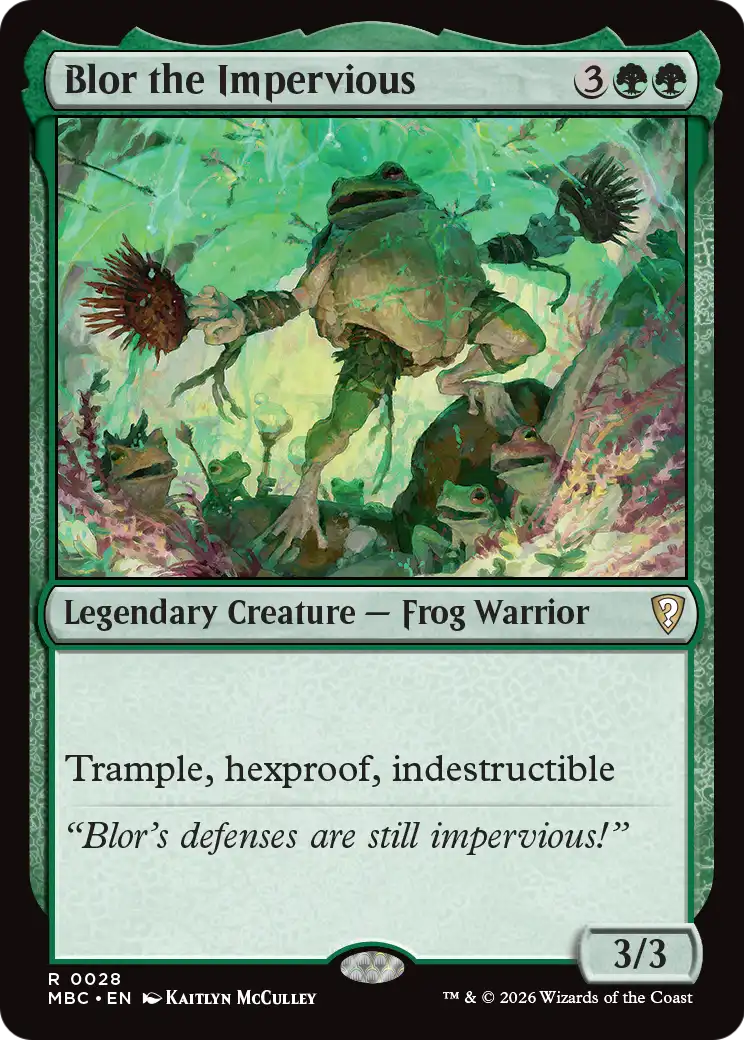Blor the Impervious [Mystery Booster: Commander Edition] | L.A. Mood Comics and Games