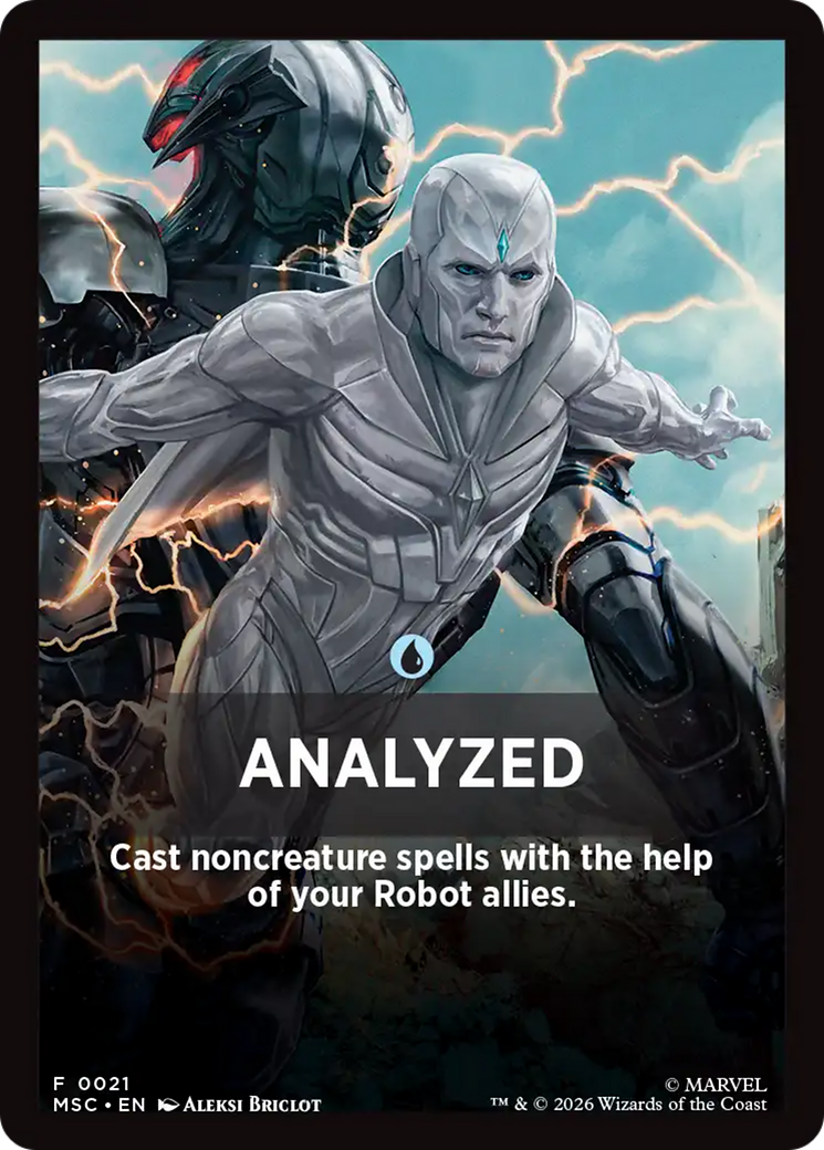 Analyzed Theme Card [Marvel Super Heroes Commander] | L.A. Mood Comics and Games