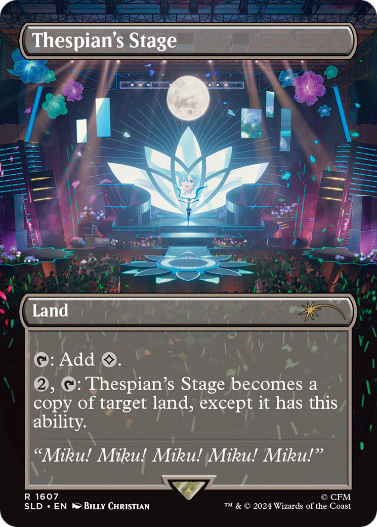 Thespian's Stage (Rainbow Foil) [Secret Lair Drop Series] | L.A. Mood Comics and Games