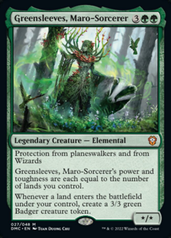 Greensleeves, Maro-Sorcerer [Dominaria United Commander] | L.A. Mood Comics and Games
