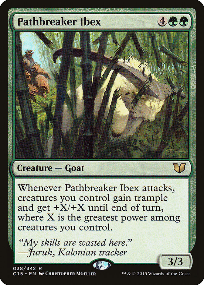 Pathbreaker Ibex [Commander 2015] | L.A. Mood Comics and Games