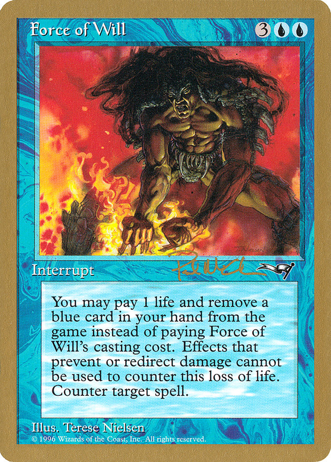 Force of Will (Paul McCabe) [World Championship Decks 1997] | L.A. Mood Comics and Games
